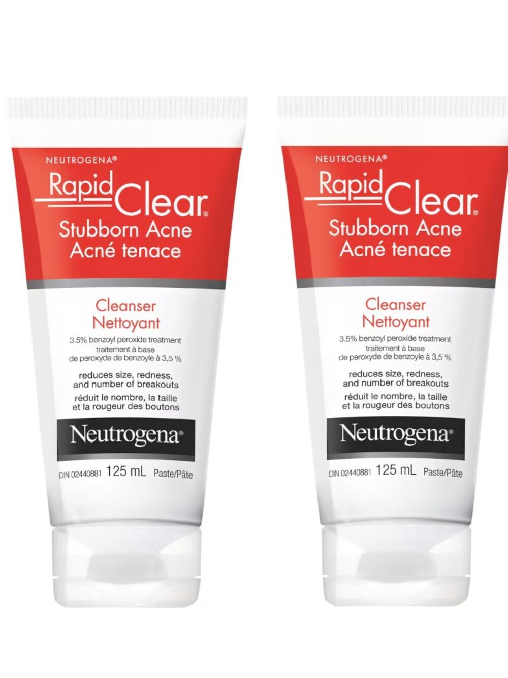 NEUTROGENA Rapid Clear Stubborn Acne Cleanser Face Wash